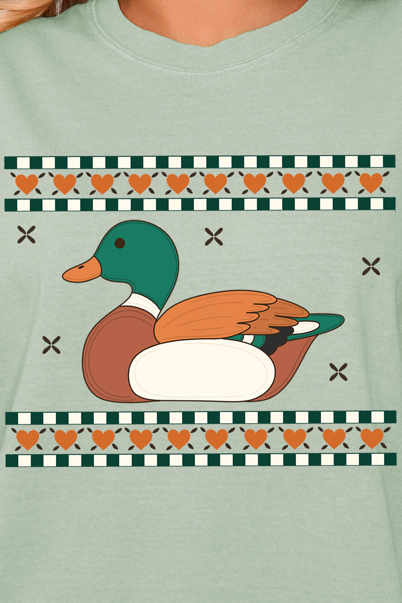Woodland Duck Comfort Colors Adult Ring-Spun Cotton Tee