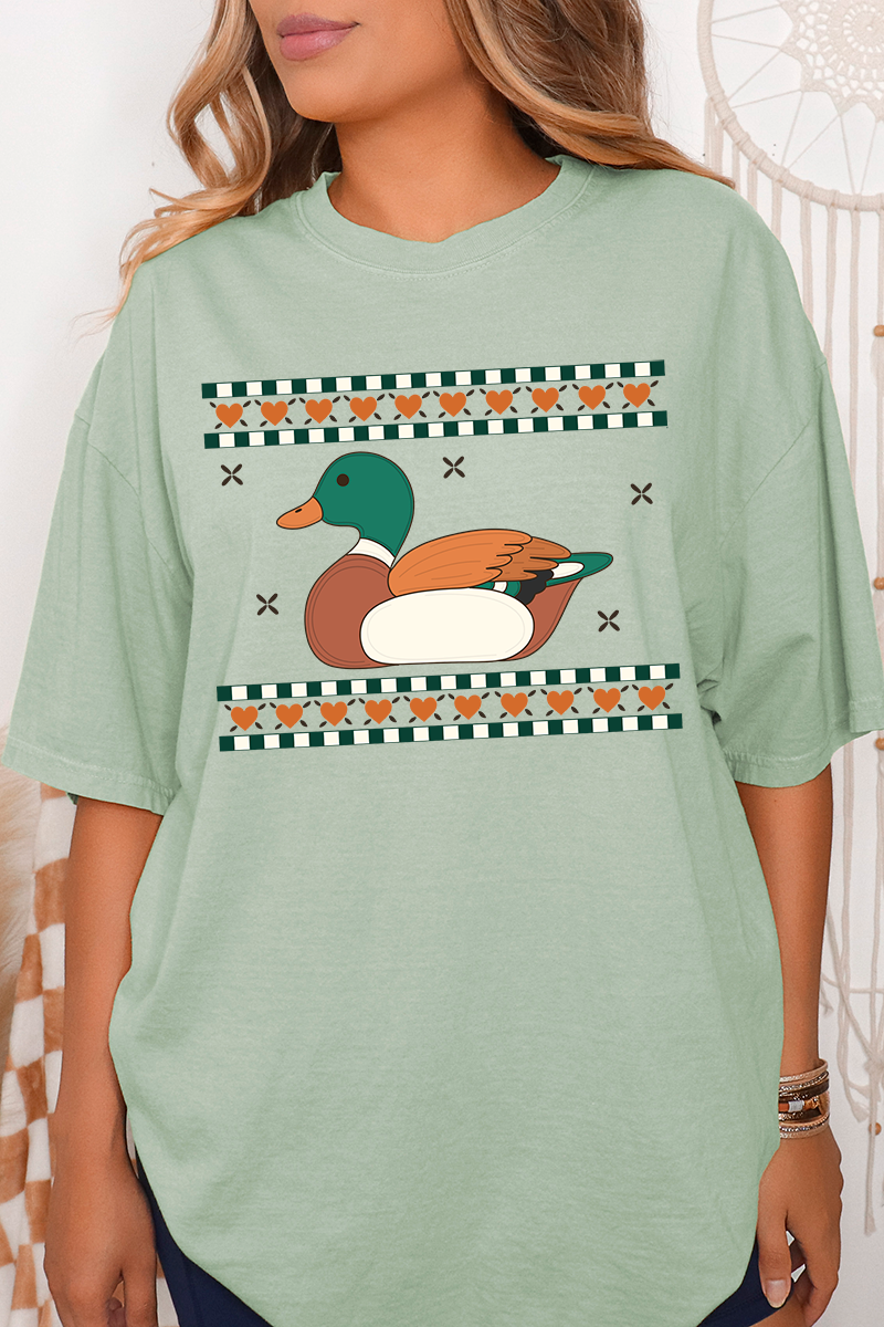 Woodland Duck Comfort Colors Adult Ring-Spun Cotton Tee