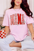 Strawberry Gingham Mama Comfort Colors Adult Ring-Spun Cotton Tee