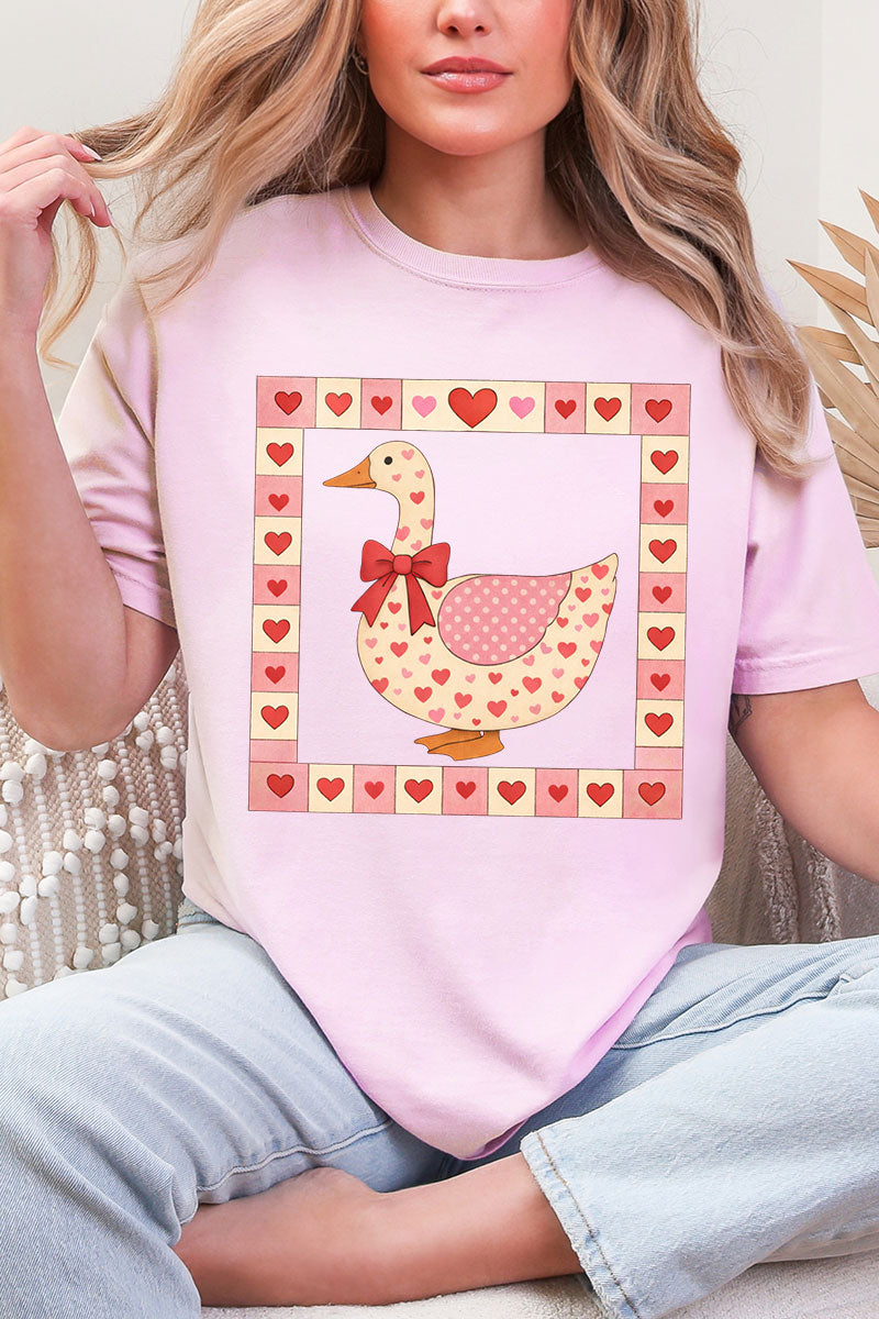 Sweetheart Goose Comfort Colors Adult Ring-Spun Cotton Tee