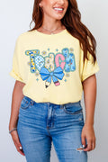 Daisy Days Teach Comfort Colors Adult Ring-Spun Cotton Tee