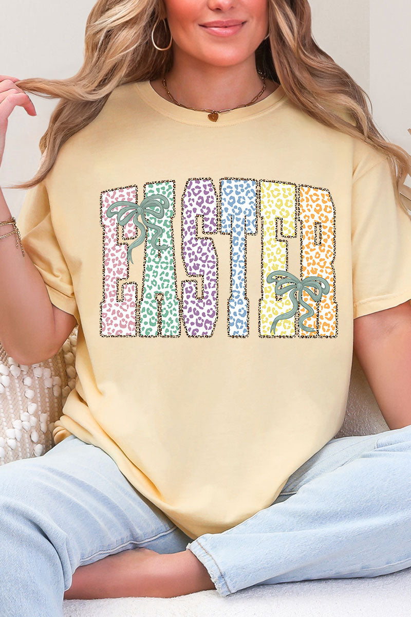 Pastel Easter Coquette Comfort Colors Adult Ring-Spun Cotton Tee