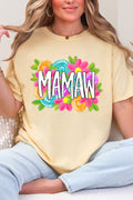 Personalized Mother's Day Bloom Comfort Colors Adult Ring-Spun Cotton Tee *Choose Your Name