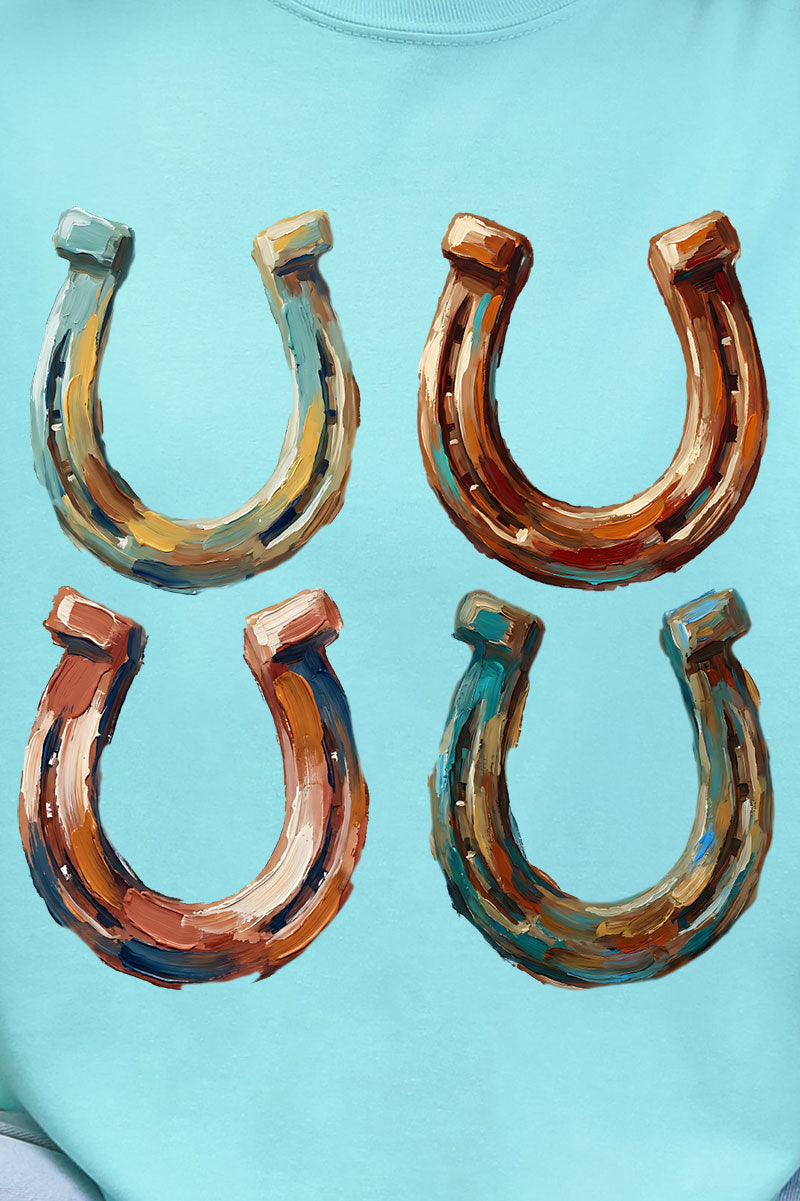 The Painted Horseshoes Comfort Colors Adult Ring-Spun Cotton Tee