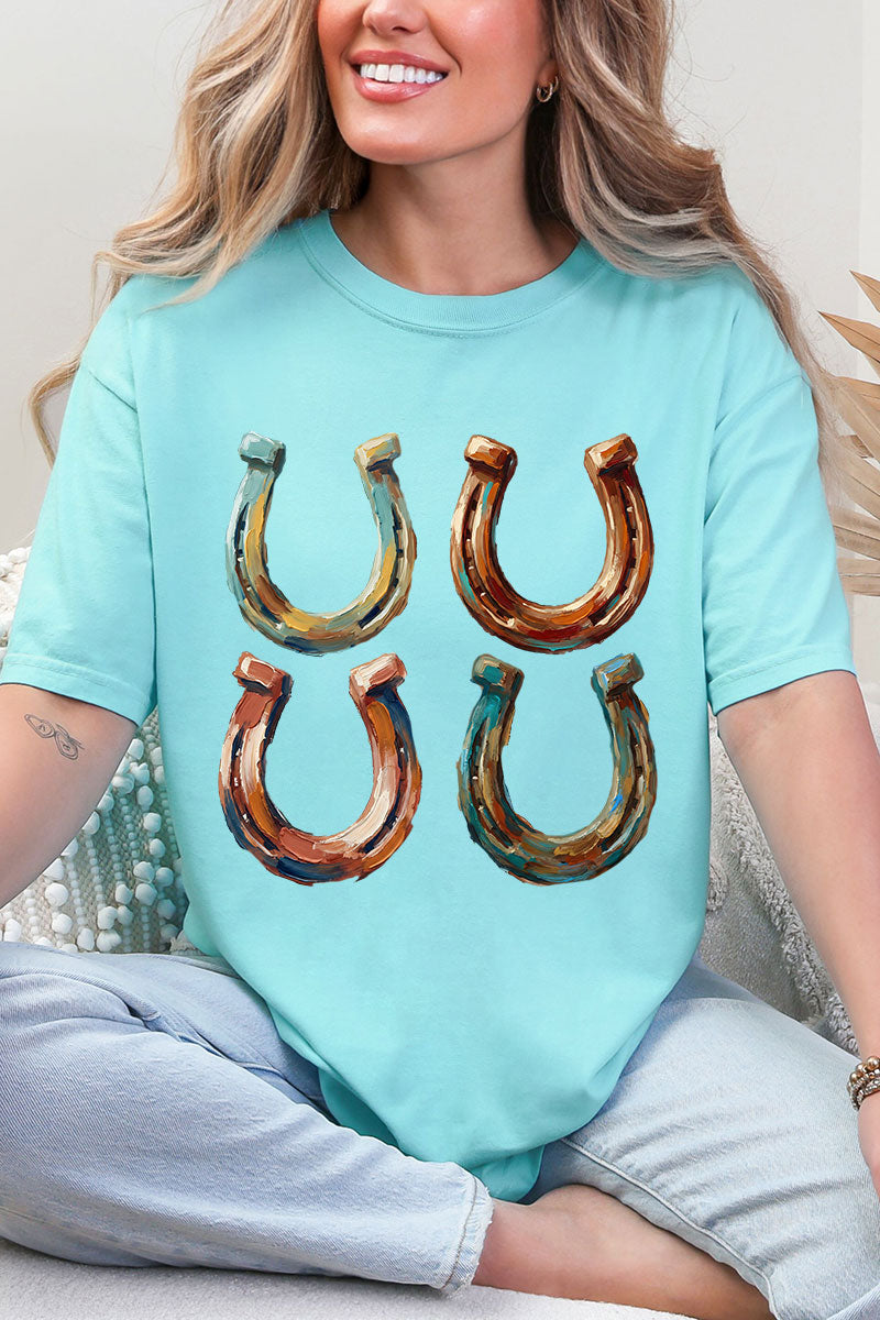 The Painted Horseshoes Comfort Colors Adult Ring-Spun Cotton Tee