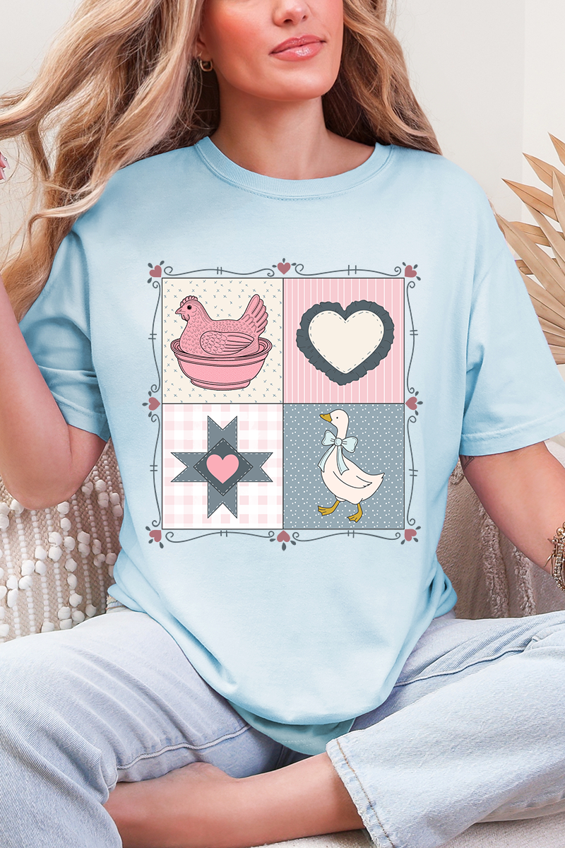 Heartfelt Goose Comfort Colors Adult Ring-Spun Cotton Tee