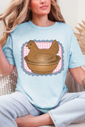 Hen & Home Comfort Colors Adult Ring-Spun Cotton Tee