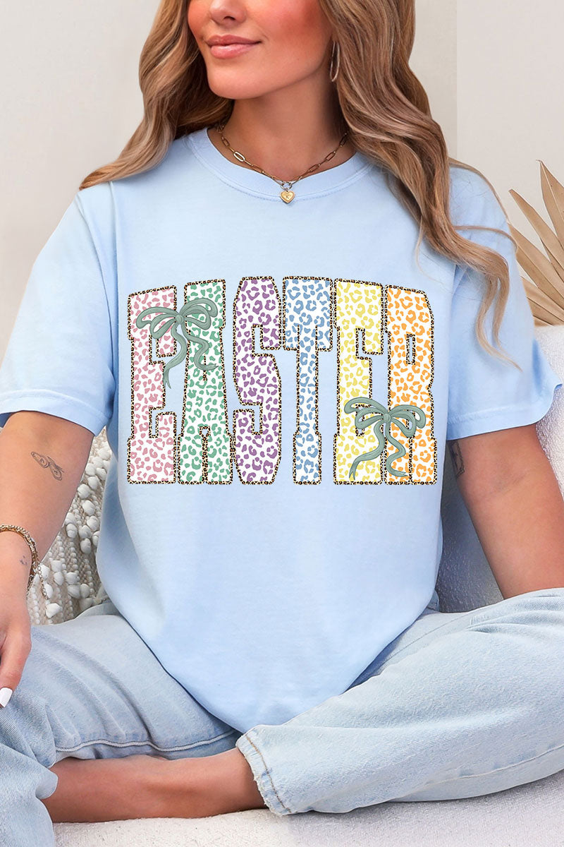Pastel Easter Coquette Comfort Colors Adult Ring-Spun Cotton Tee