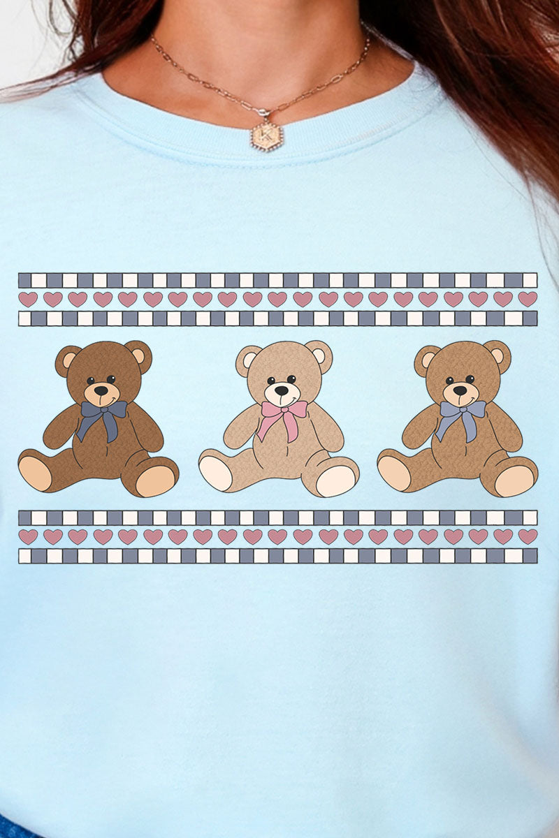 Tiny Teddy Trio Comfort Colors Adult Ring-Spun Cotton Tee