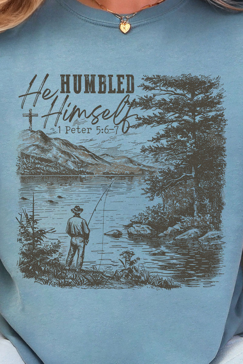 He Humbled Himself Comfort Colors Adult Ring-Spun Cotton Tee