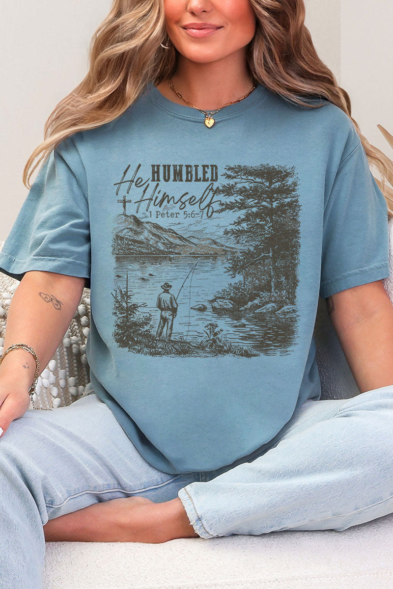 He Humbled Himself Comfort Colors Adult Ring-Spun Cotton Tee