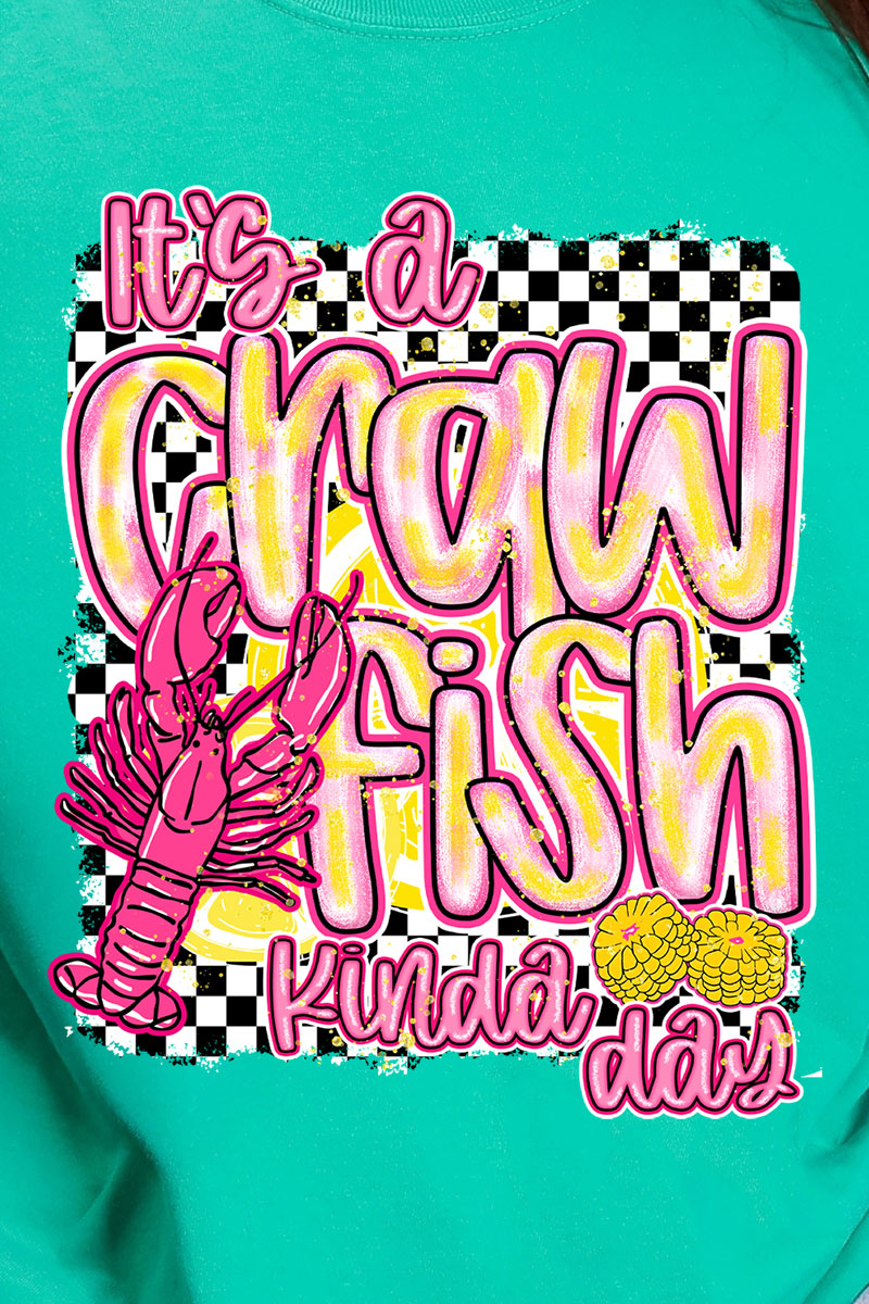 Crawfish Kinda Day Comfort Colors Adult Ring-Spun Cotton Tee