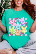 Little Bunnies, Big Faith Comfort Colors Adult Ring-Spun Cotton Tee