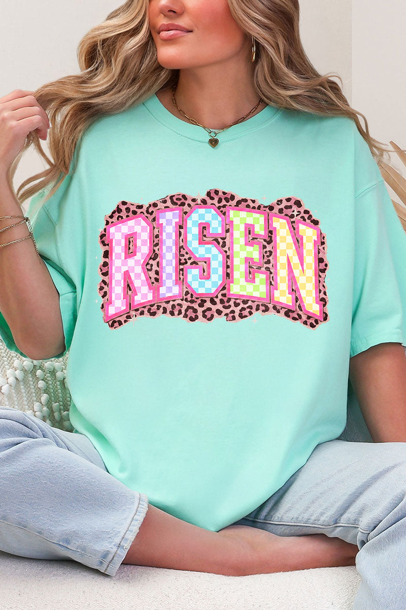 Risen In Color Comfort Colors Adult Ring-Spun Cotton Tee