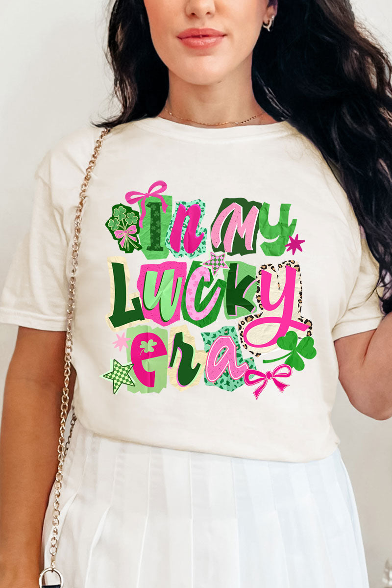 Bold In My Lucky Era Comfort Colors Adult Ring-Spun Cotton Tee