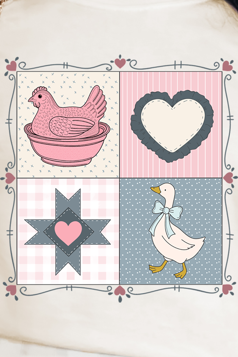 Heartfelt Goose Comfort Colors Adult Ring-Spun Cotton Tee