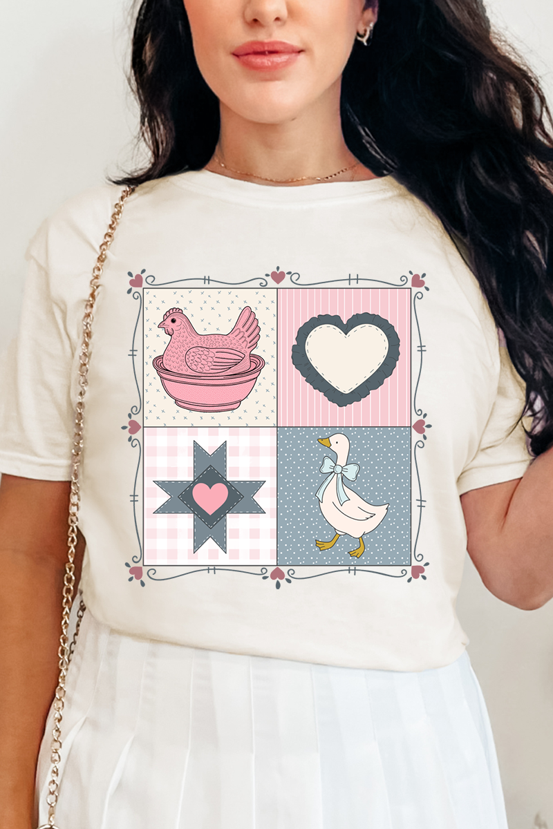 Heartfelt Goose Comfort Colors Adult Ring-Spun Cotton Tee