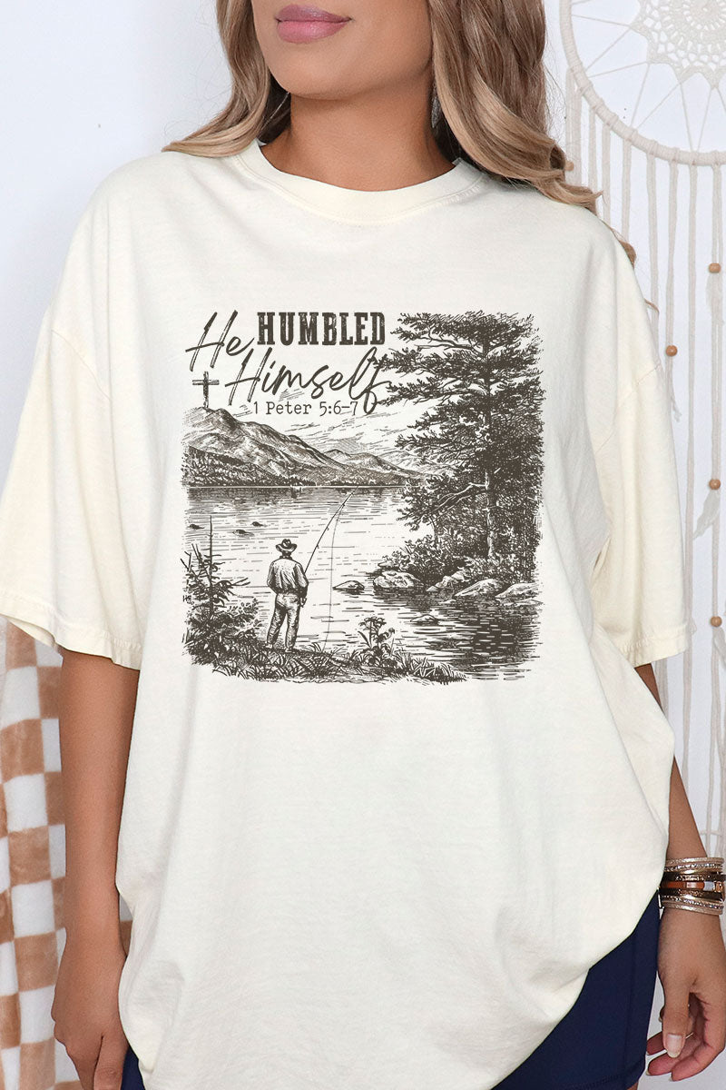 He Humbled Himself Comfort Colors Adult Ring-Spun Cotton Tee