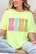 Galaxy Mama Comfort Colors Adult Ring-Spun Cotton Tee