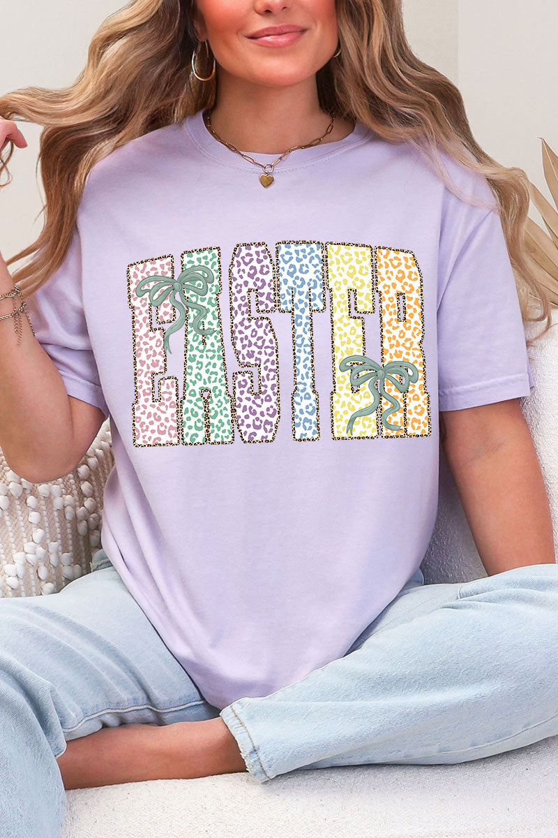 Pastel Easter Coquette Comfort Colors Adult Ring-Spun Cotton Tee