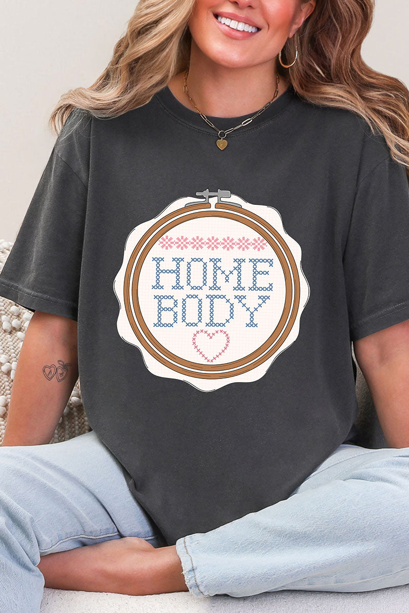 Cross Stitch Homebody Comfort Colors Adult Ring-Spun Cotton Tee
