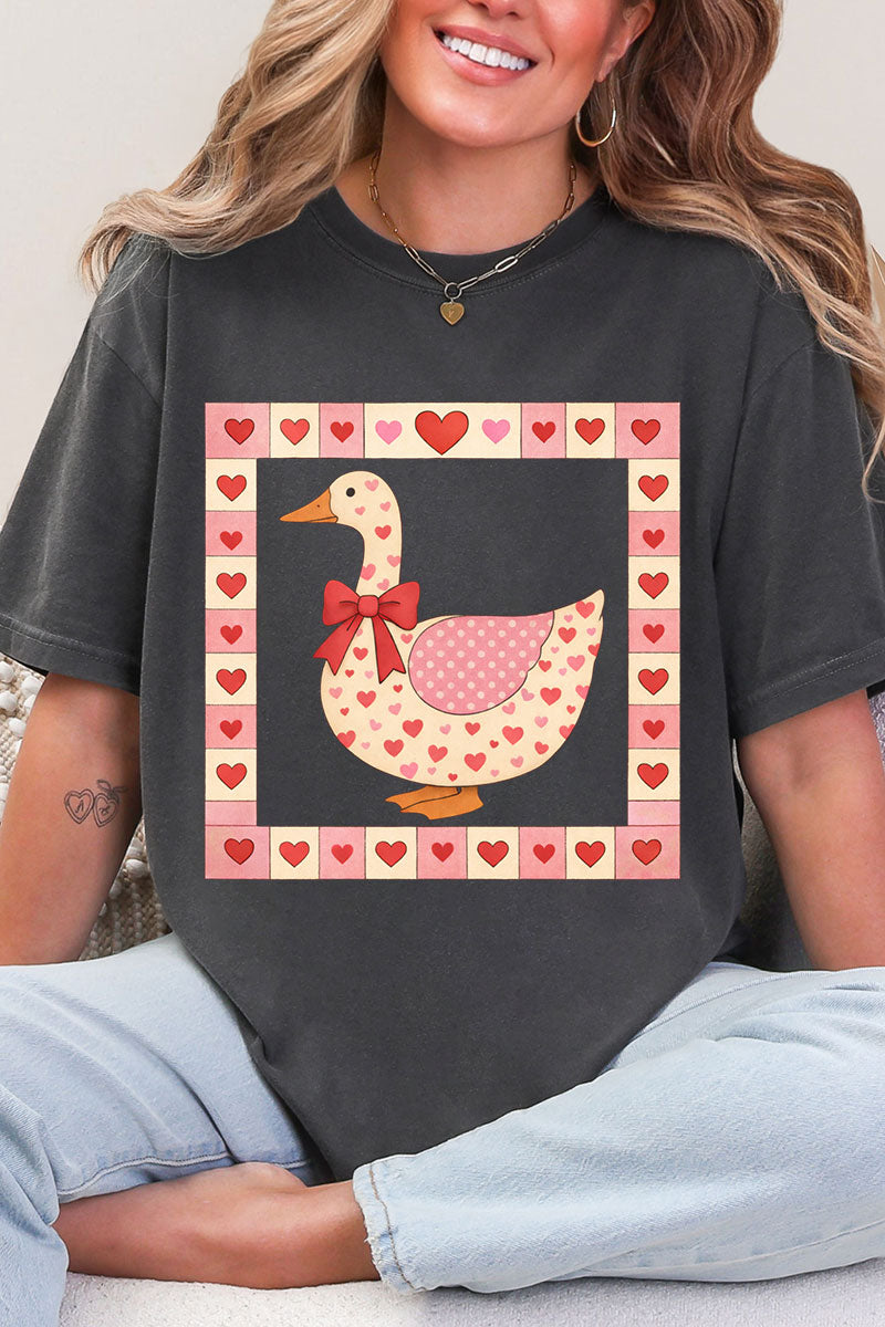 Sweetheart Goose Comfort Colors Adult Ring-Spun Cotton Tee