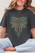 Tan Boot Stitch Comfort Colors Adult Ring-Spun Cotton Tee