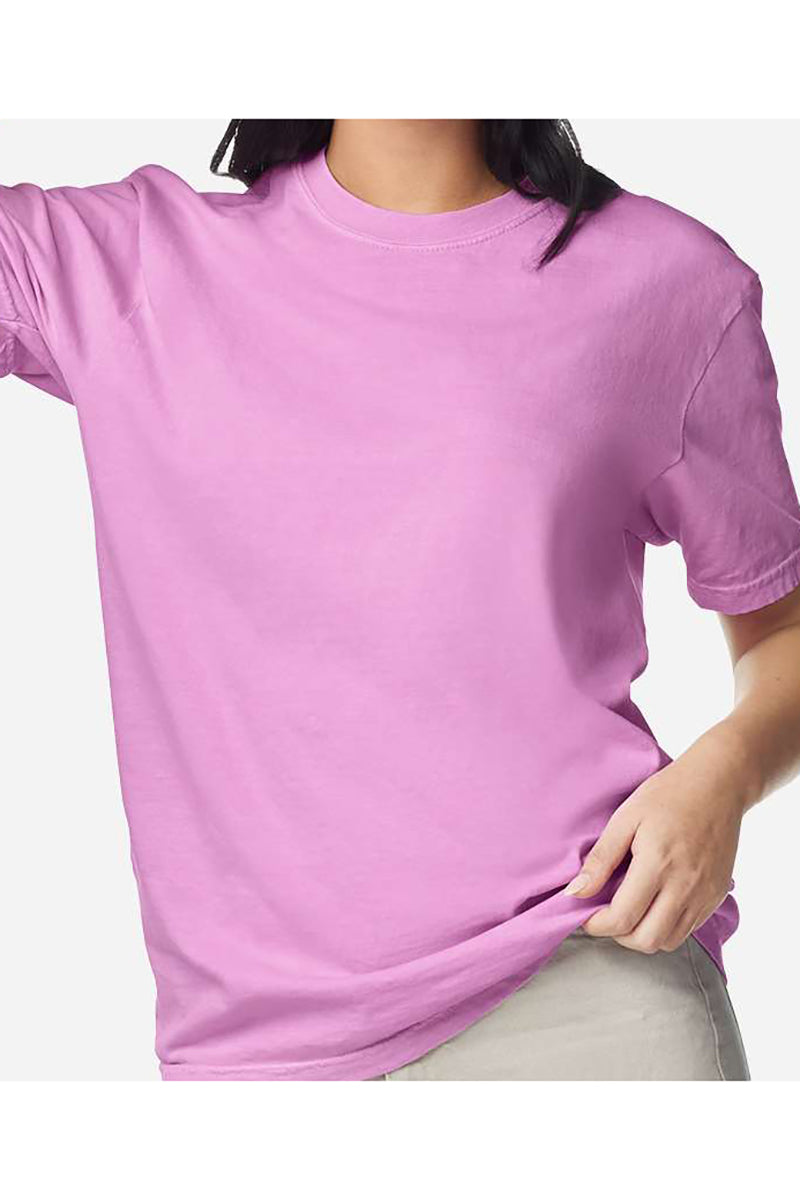 He Loves Us Hearts Comfort Colors Adult Ring-Spun Cotton Tee