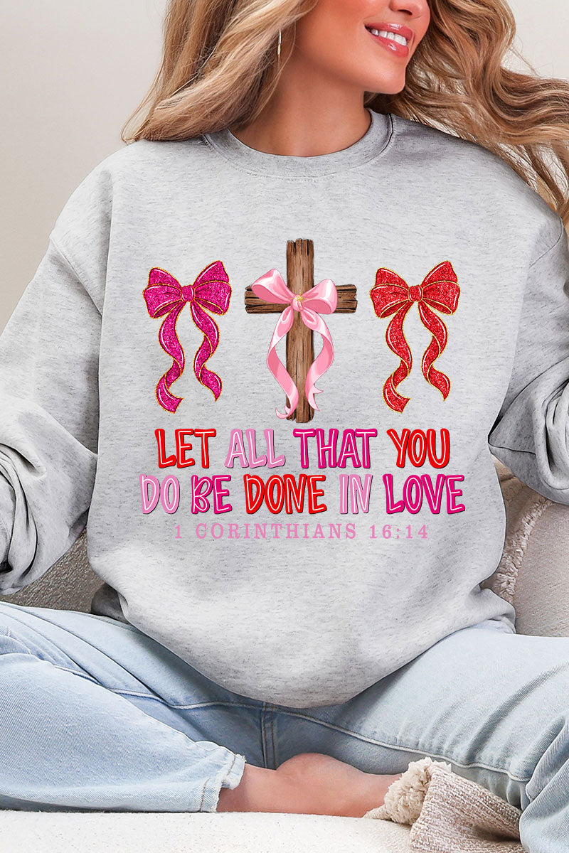 Be Done In Love Heavy Blend Crew Sweatshirt product image 3