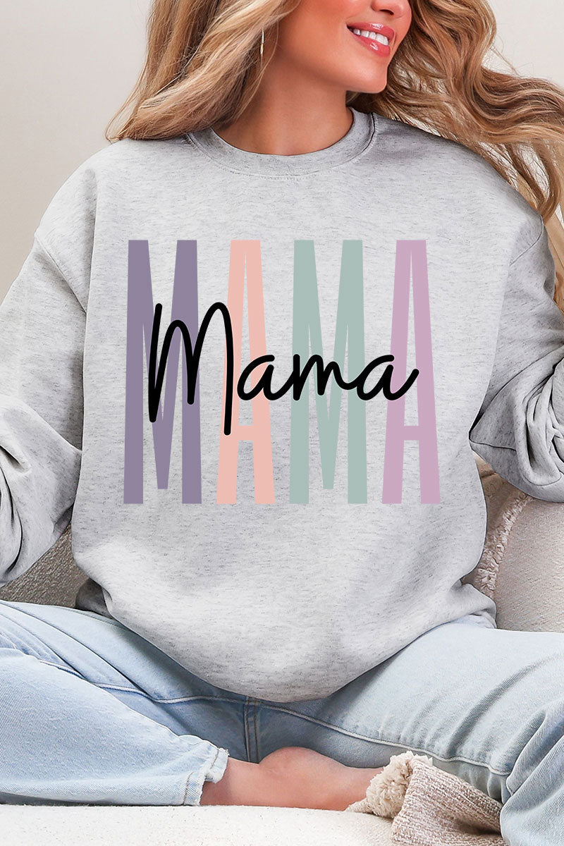 Block Script Mama Heavy Blend Crew Sweatshirt product image 3