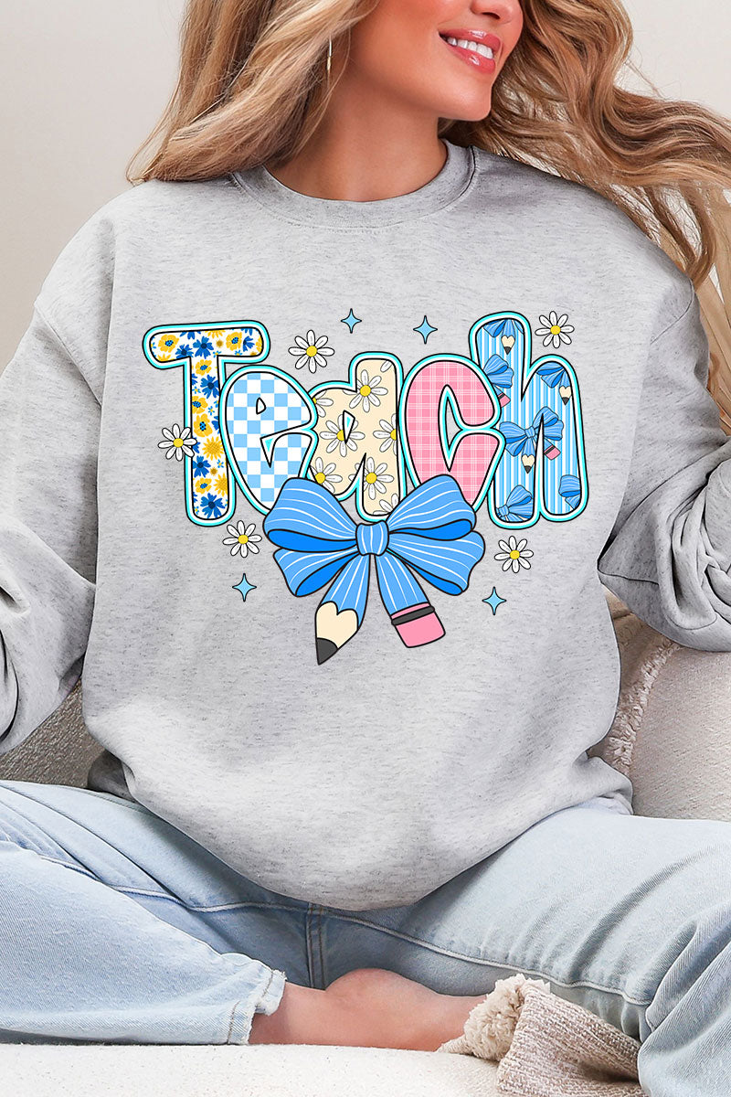 Daisy Days Teach Heavy Blend Crew Sweatshirt product image 3