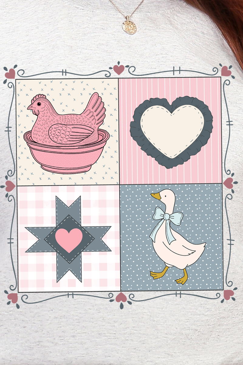 Heartfelt Goose Heavy Blend Crew Sweatshirt product image 2