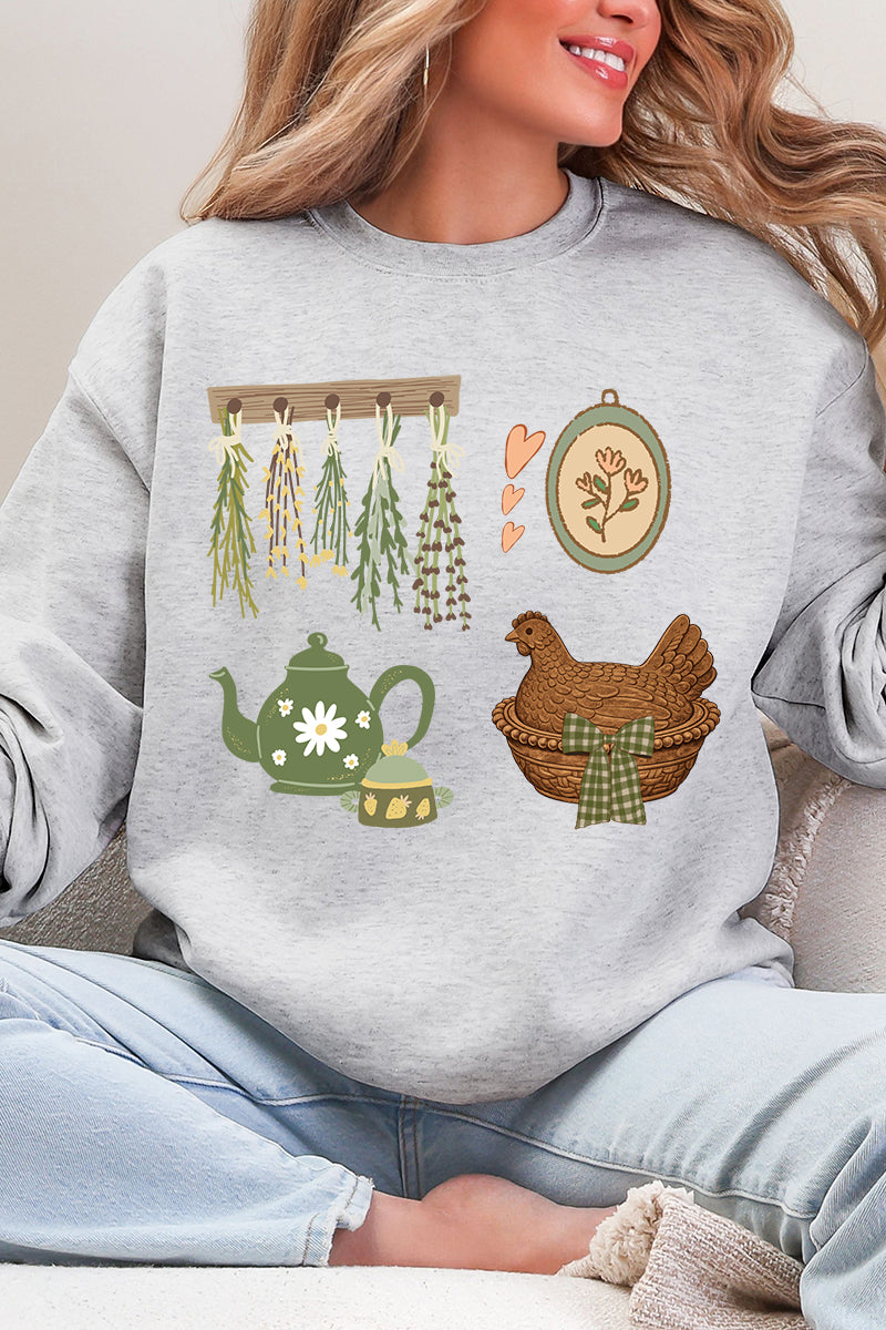 Herbs And Heirlooms Heavy Blend Crew Sweatshirt product image 3