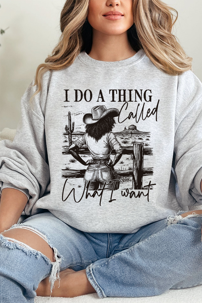 What I Want Heavy Blend Crew Sweatshirt product image 3