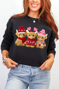 Faux Yarn Highland Hearts Heavy Blend Crew Sweatshirt product image 1