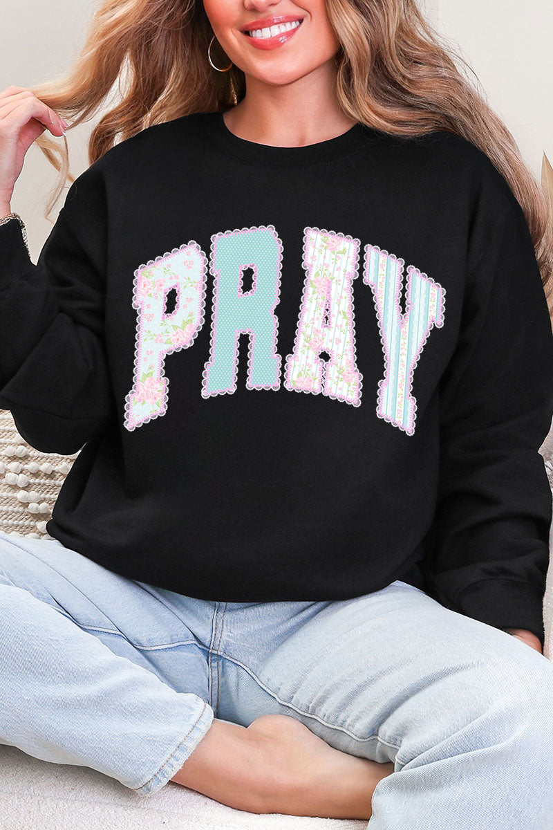 Timeless Pray Heavy Blend Crew Sweatshirt product image 3
