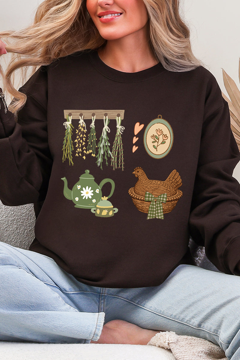 Herbs And Heirlooms Heavy Blend Crew Sweatshirt product image 4