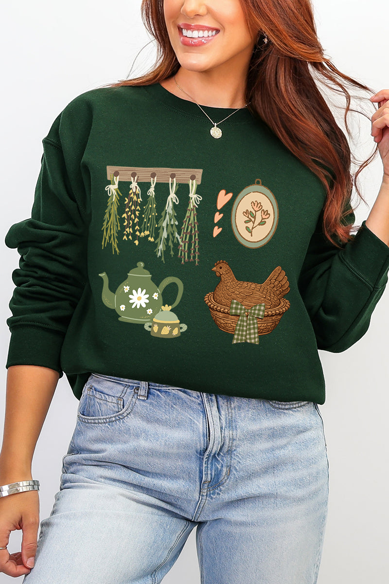 Herbs And Heirlooms Heavy Blend Crew Sweatshirt product image 1