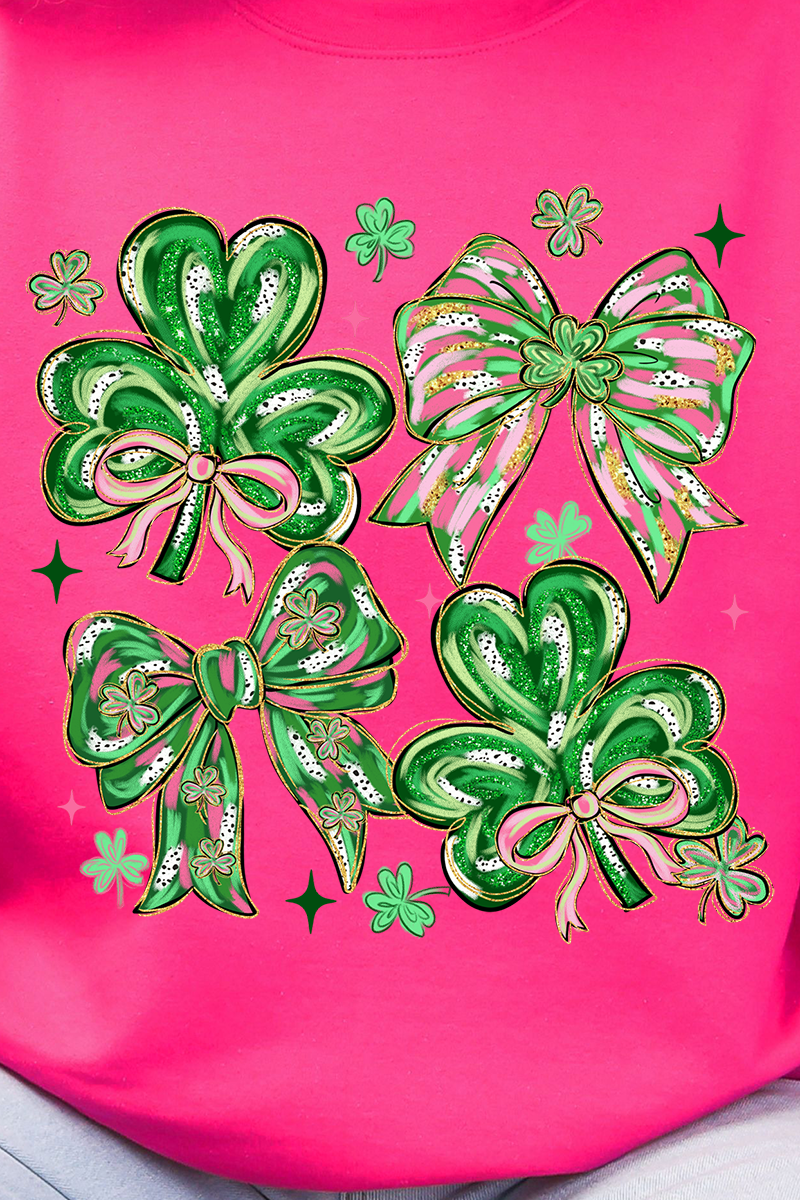 Lucky Luxe Bows Heavy Blend Crew Sweatshirt product image 2