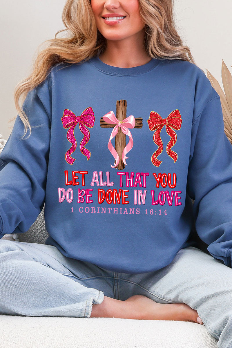 Be Done In Love Heavy Blend Crew Sweatshirt product image 4