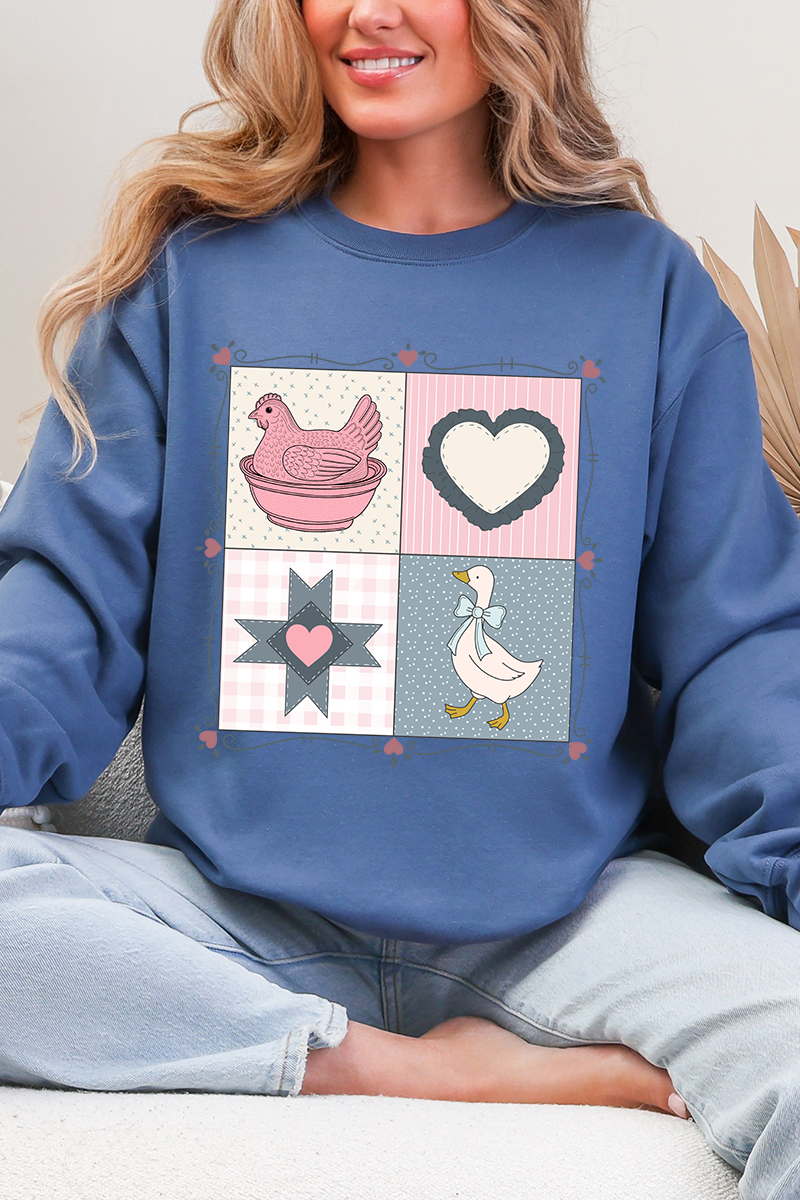 Heartfelt Goose Heavy Blend Crew Sweatshirt product image 3