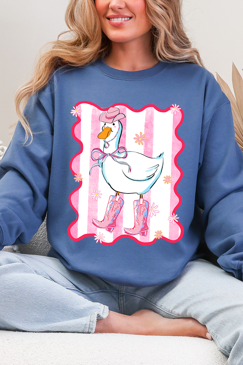 Saddle Up Silly Goose Heavy Blend Crew Sweatshirt product image 3