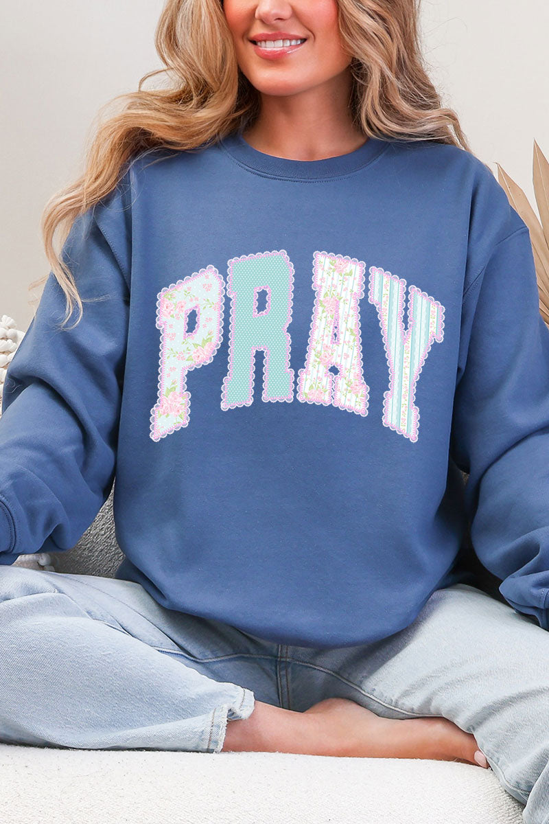 Timeless Pray Heavy Blend Crew Sweatshirt product image 1