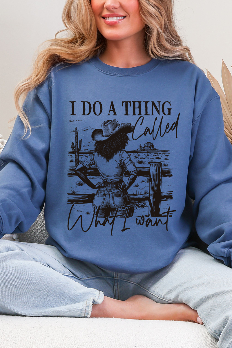 What I Want Heavy Blend Crew Sweatshirt product image 4