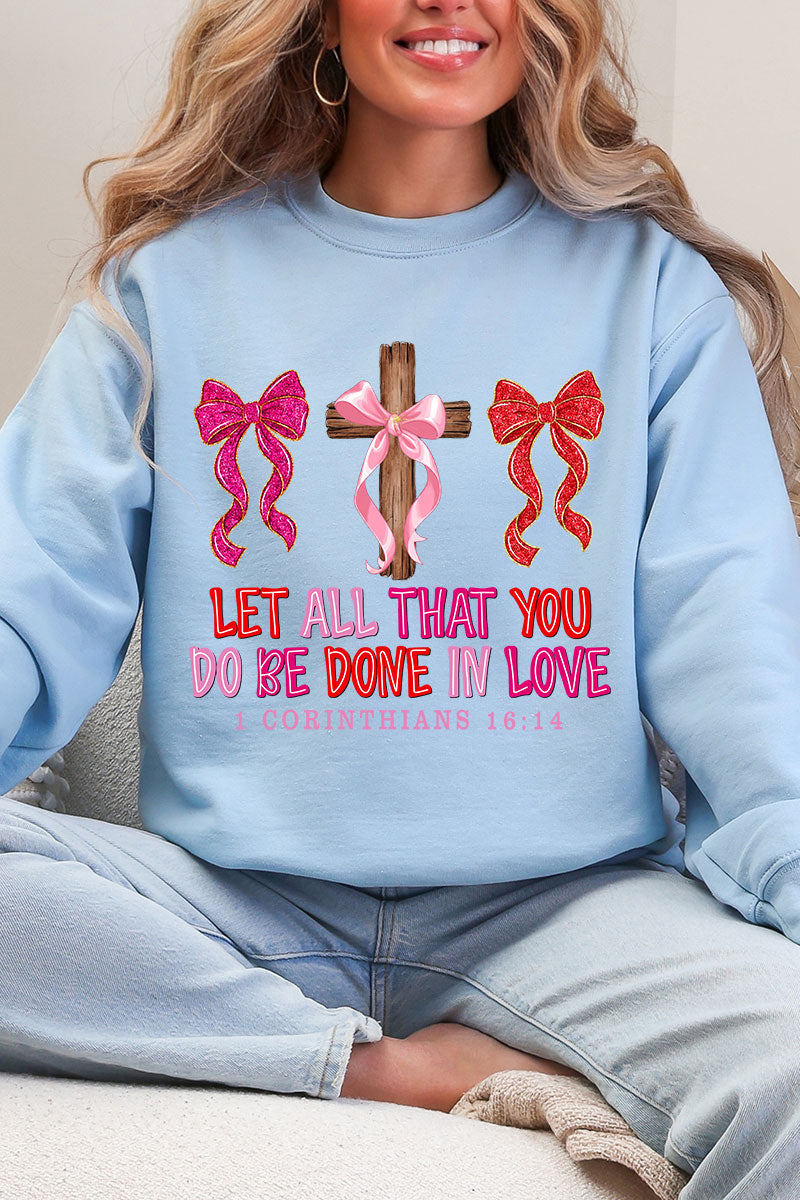 Be Done In Love Heavy Blend Crew Sweatshirt product image 5