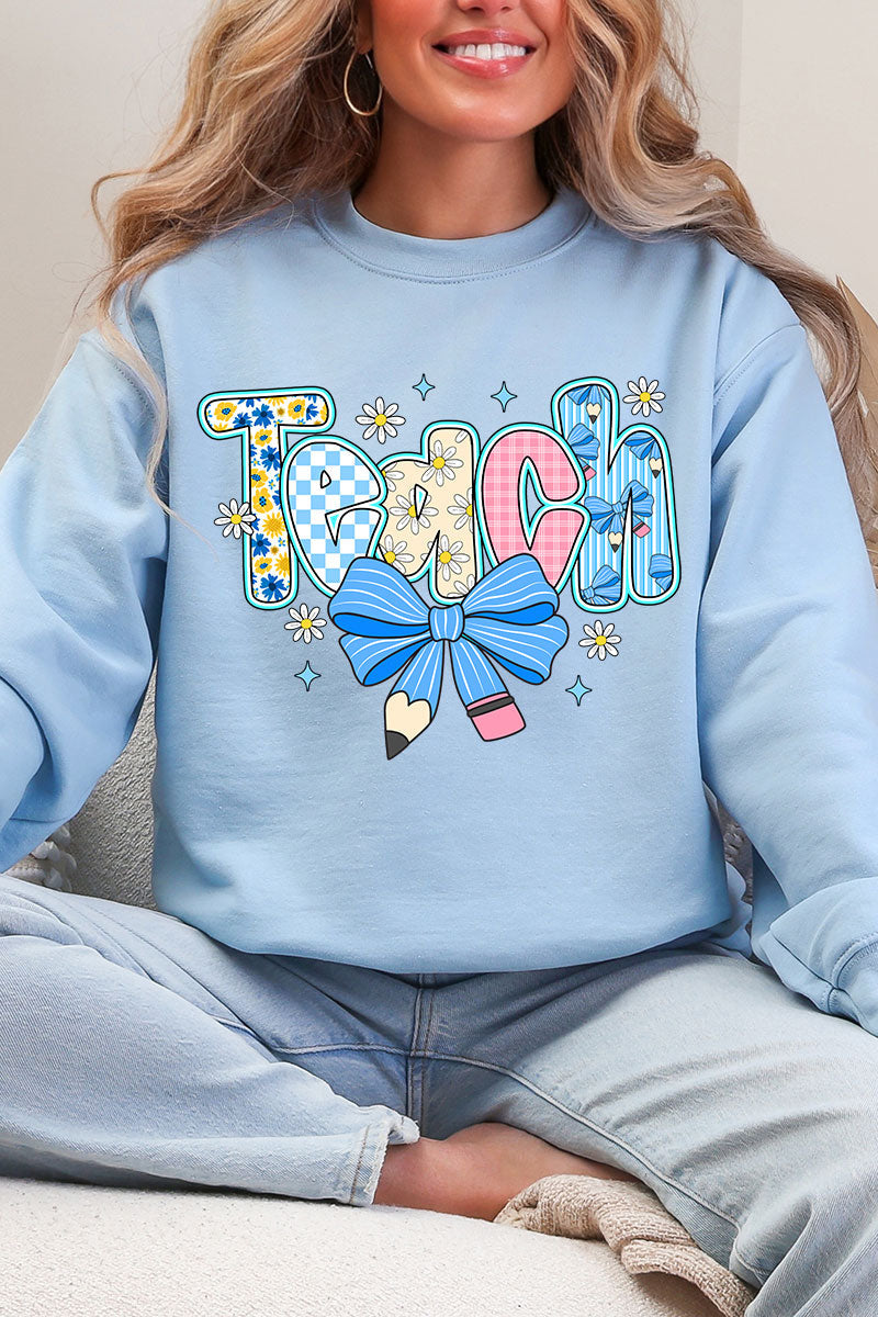 Daisy Days Teach Heavy Blend Crew Sweatshirt product image 4