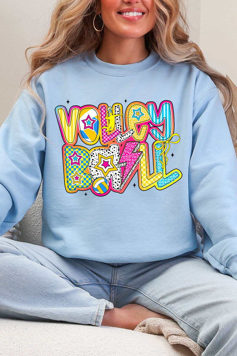 Vibrant Volleyball Heavy Blend Crew Sweatshirt product image 4