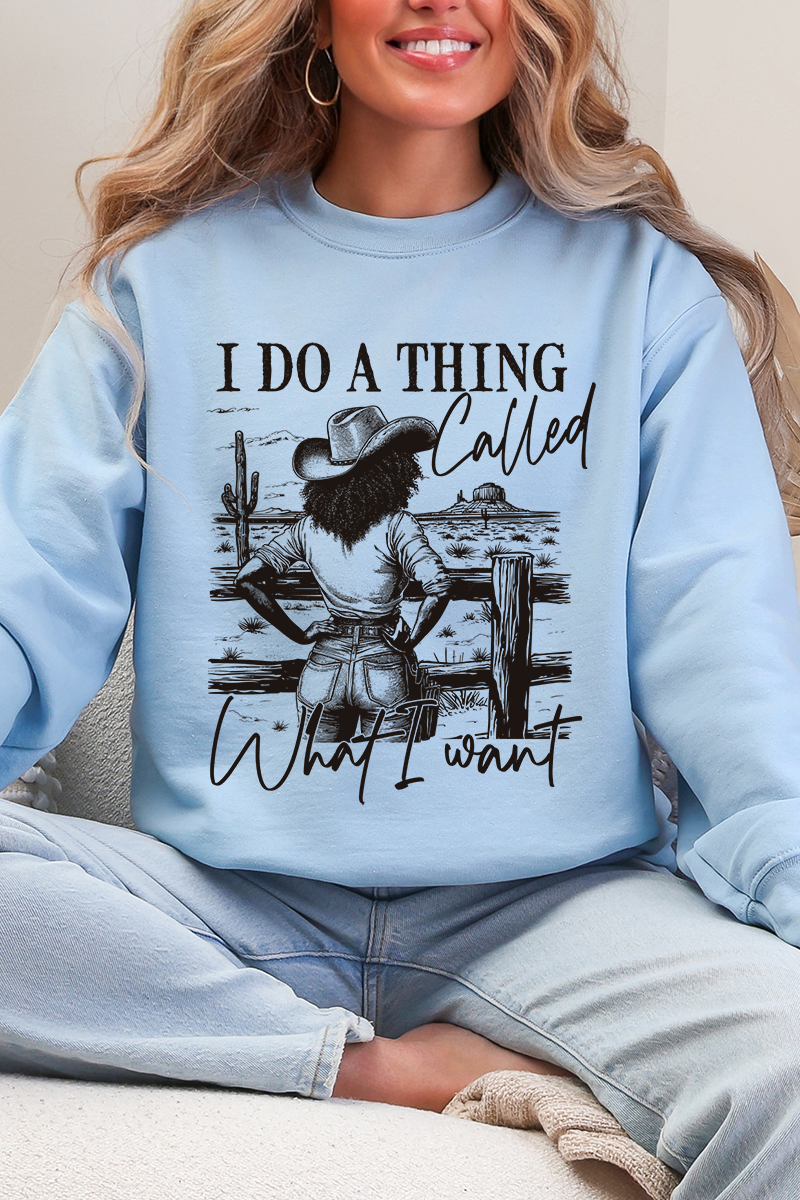 What I Want Heavy Blend Crew Sweatshirt product image 5