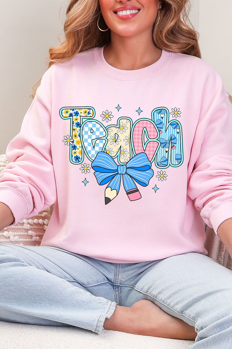 Daisy Days Teach Heavy Blend Crew Sweatshirt product image 5