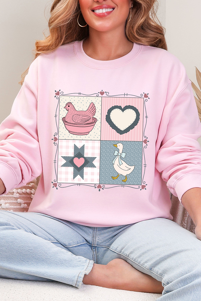 Heartfelt Goose Heavy Blend Crew Sweatshirt product image 5